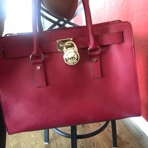 Michael Kors “Hamilton” Large leather Tote